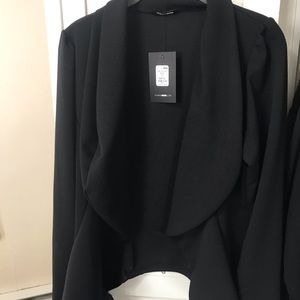 NWT black blazer